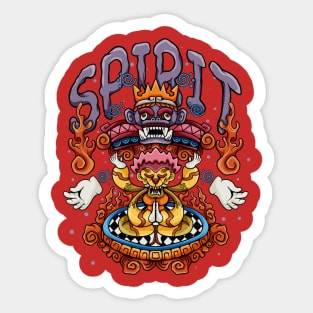 Monkey Spirit Sticker